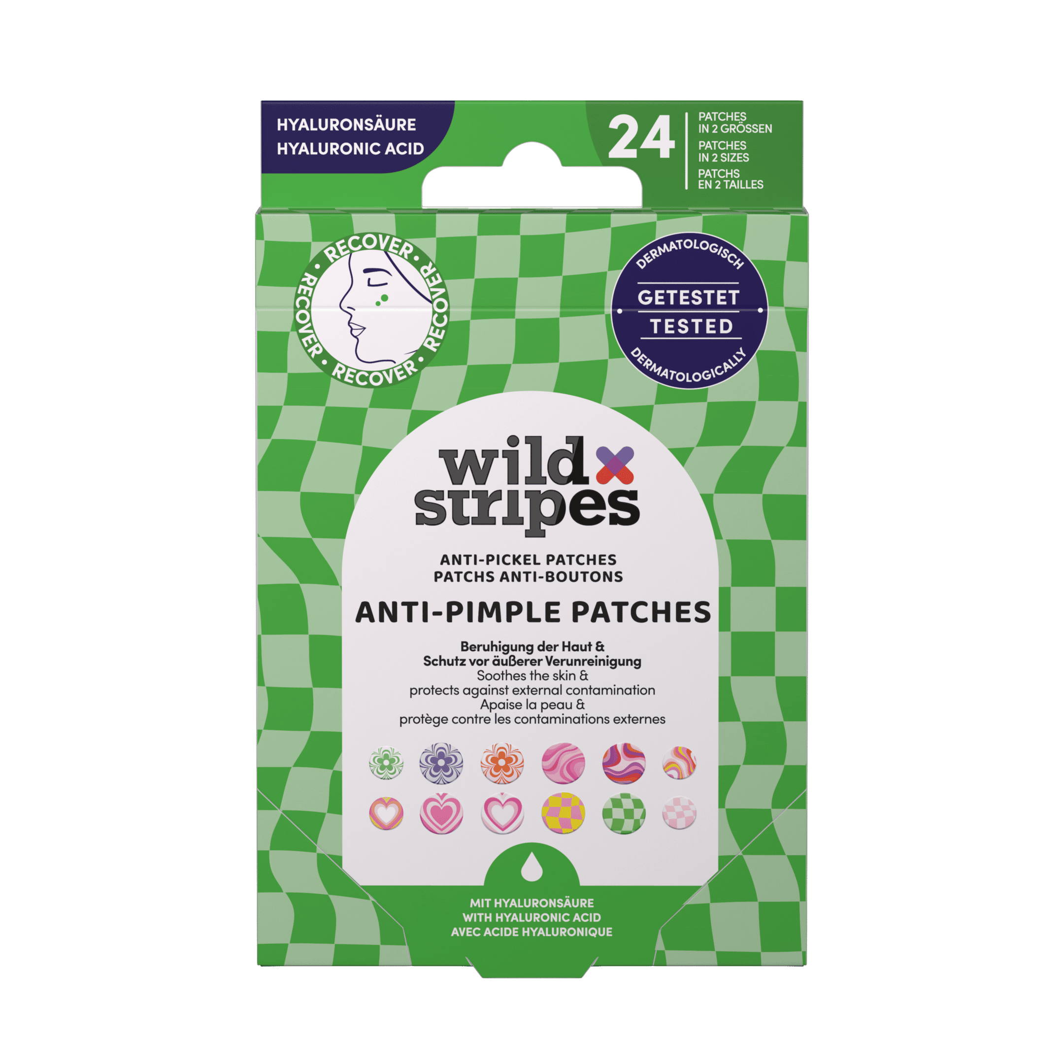 Wild Stripes Pimple Patches Groovy - Image 3