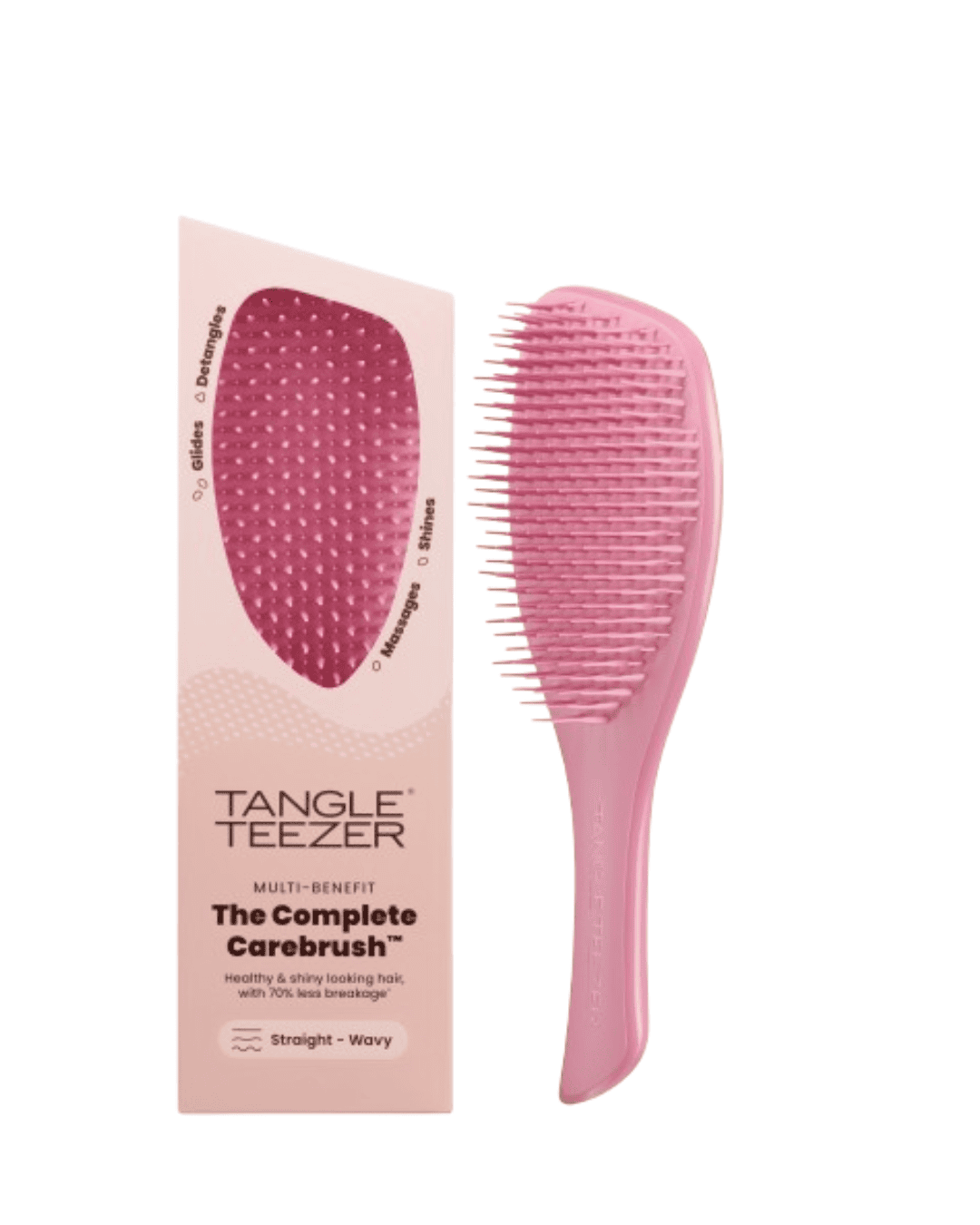 Design sem nome (2) Tangle Teezer Complete Carebrush Satin Rose - Image 1